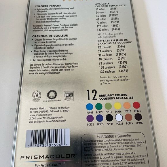 NIB Prismacolor Premier Colored Pencil Set - Picture 4 of 5